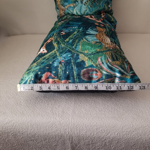 Target Velvet Jungle Theme Body  Pillow 36" Giraffe Cougar Leopard Monkey Sloth - Picture 16 of 16